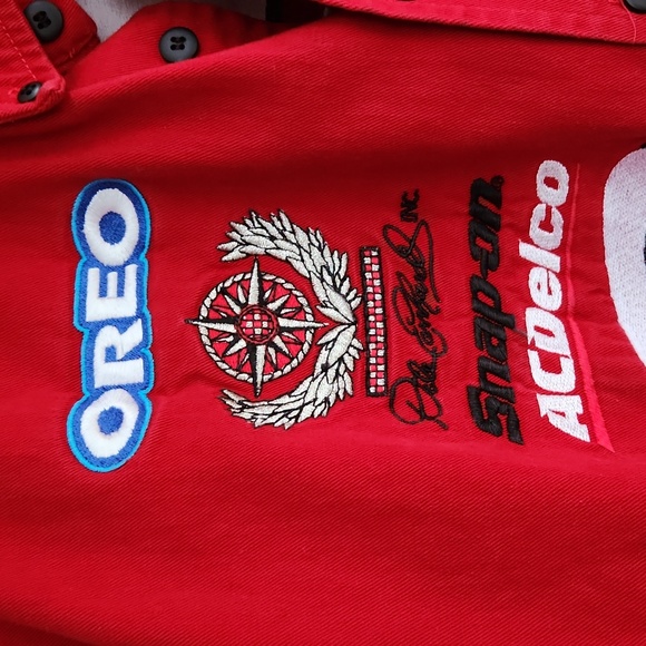 Dale Earnhardt Jr. Budweiser Chase Authentic Button Up Vintage NASCAR Shirt - Picture 3 of 10